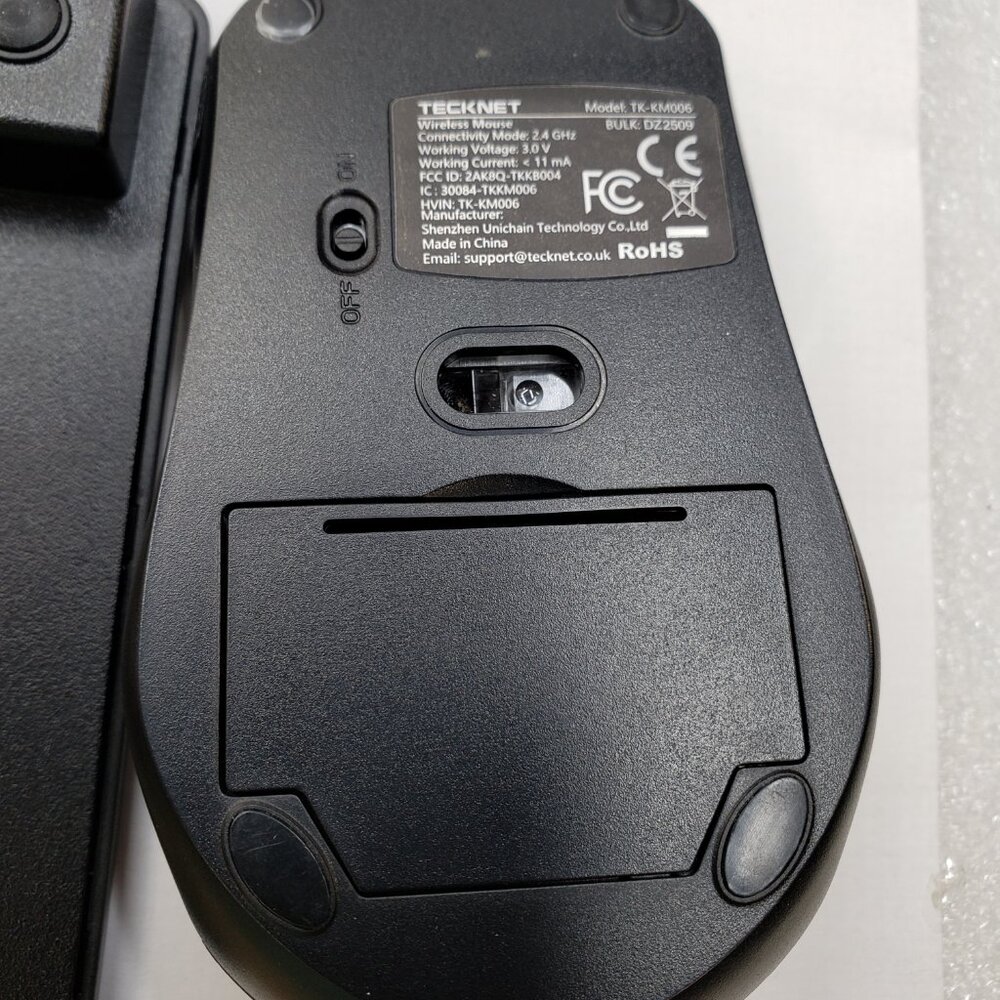 TECKNET Wireless Keyboard and Mouse Combo, Mini Cordless Computer Keyboard - Picture 5 of 10